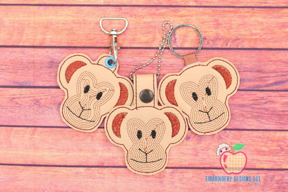 A Charming Chimpanzee Keyfob for Personalized Gifts