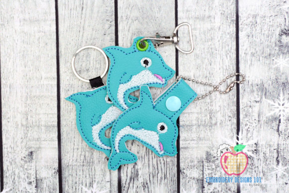 A Curved Dolphin Keyfob for Seasonal & Holiday Selling