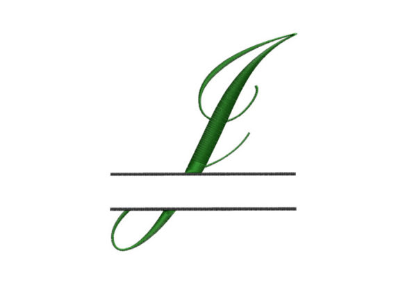 A Designer's Look at the Split Monogram Font Letter J