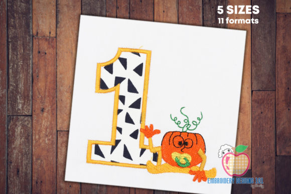 A Designer's Review of the 1st Birthday Cute Baby Pumpkin Embroidery Design