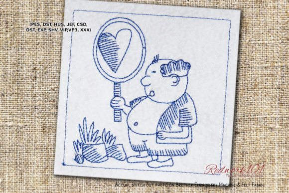 A Designer's Review of the Love Sign Bluework Embroidery