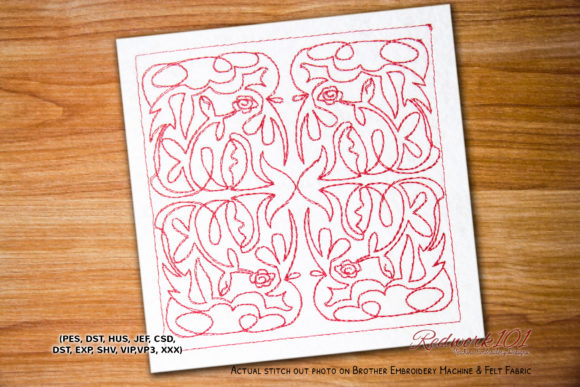 A Designer's Review of the Seamless Interlocking Quilting Pattern