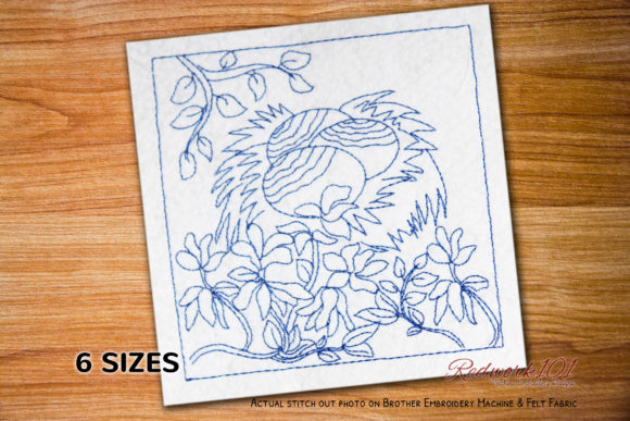 A Designer’s Review of Three Decorated Easter Eggs Redwork