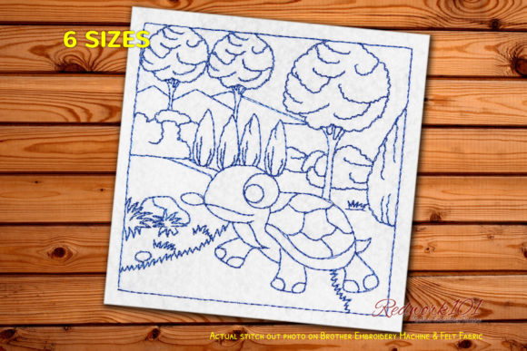 A Jungle Turtle for Your Sweatshirt Collections
