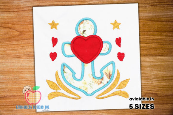 Anchor with Heart Applique: A Business-Friendly Design Review
