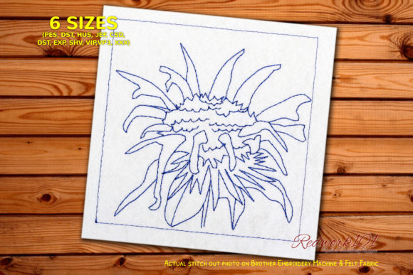 Bee Balm Flower Redwork: A Designer’s Honest Review