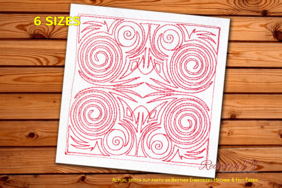 Circle Quilting Pattern Redwork: A Holiday Designer's Review