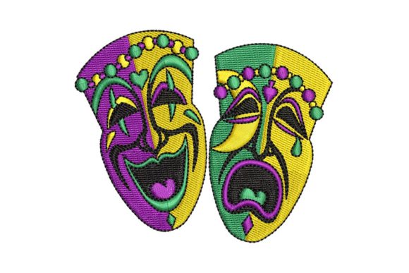 Mardi Gras Happy-Sad Faces: A Designer's Fair Booth Review