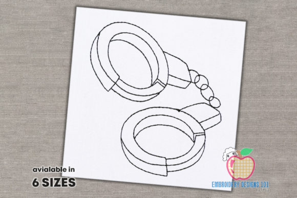 Metal Handcuffs Sketch: A Designer's Review for Seasonal Projects