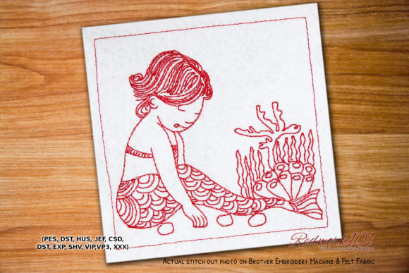 Why I'm Adding This Mermaid Embroidery to My Line